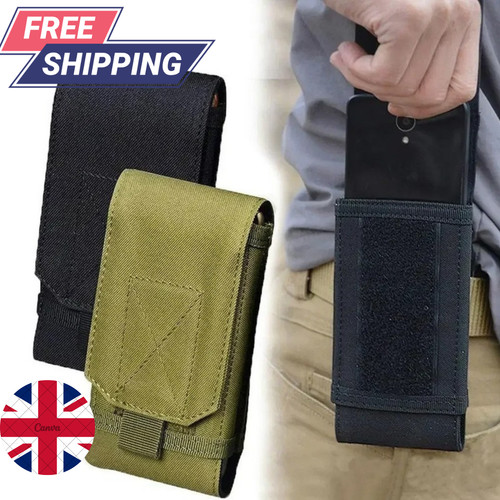 Tactical camo phone holder - camo,