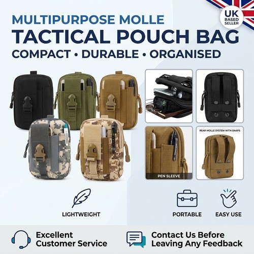 Tactical waist belt bag - belt,